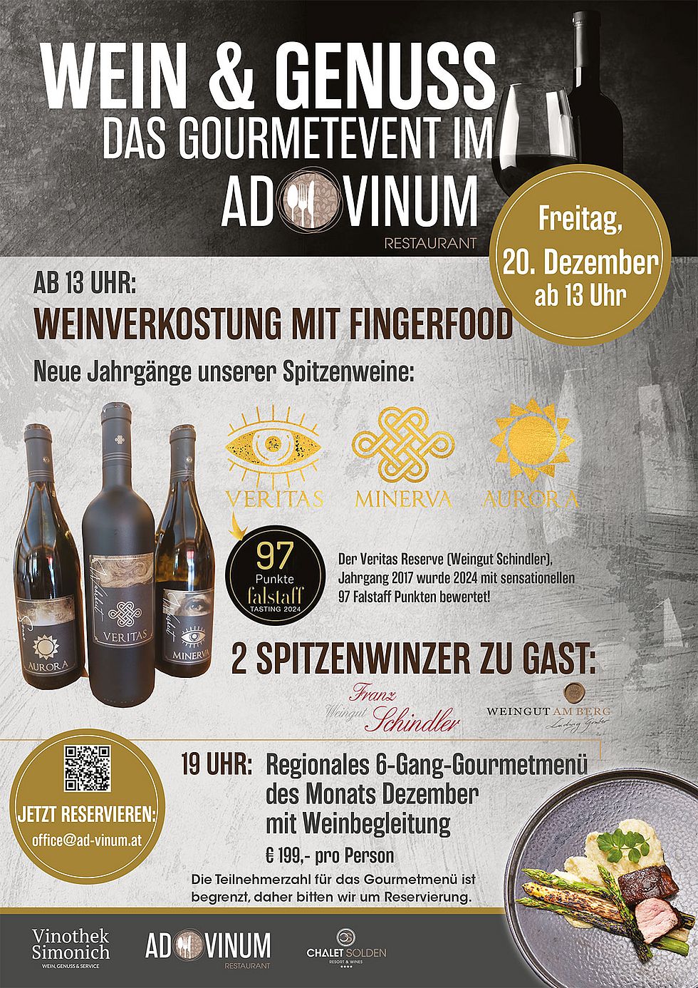 Weinevent am 20. Dezember