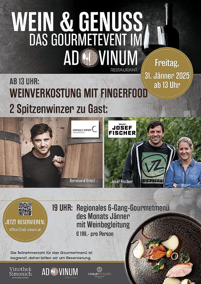 Weinevent am 31. Jänner